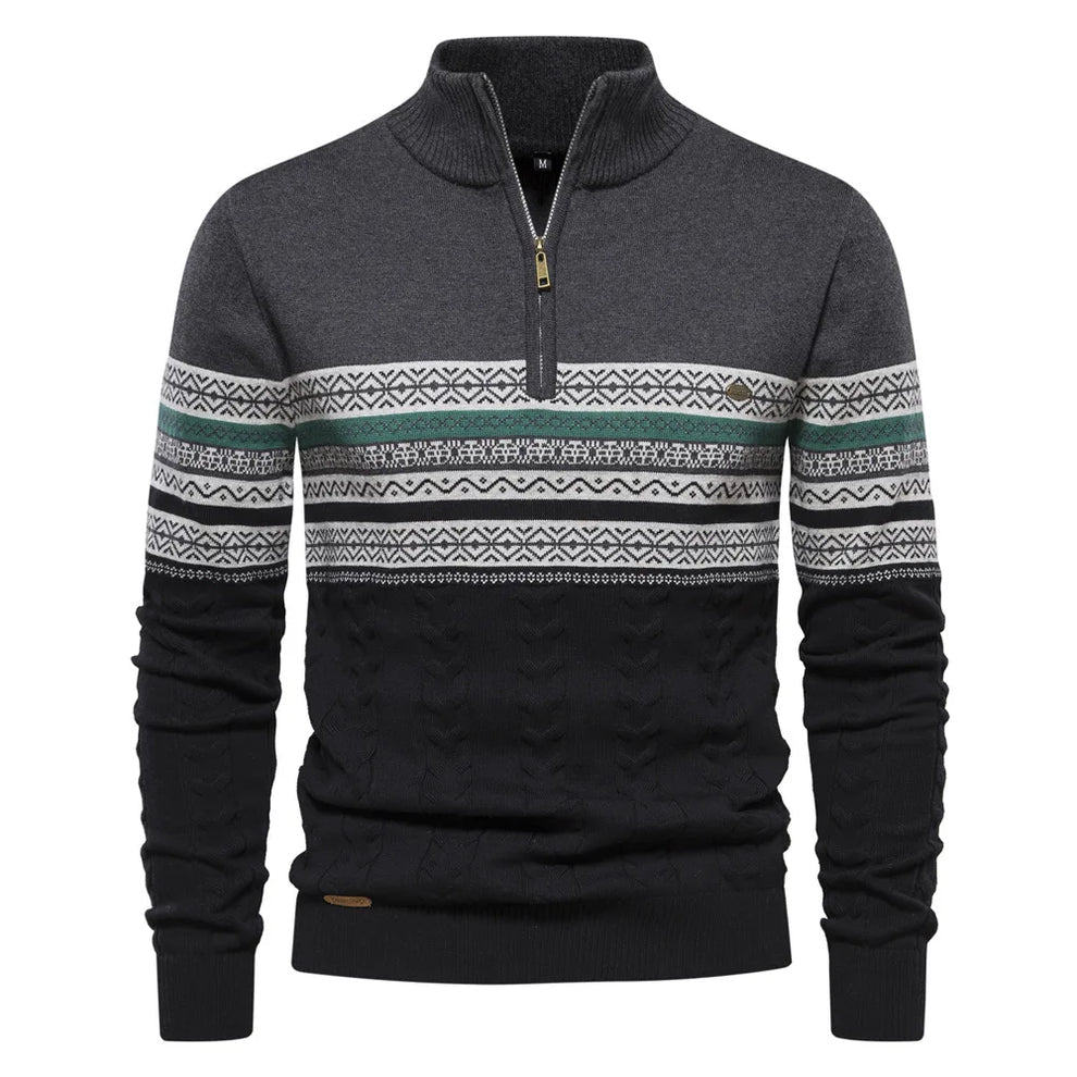 Jasper | Zip Pullover For Winter -70% Off